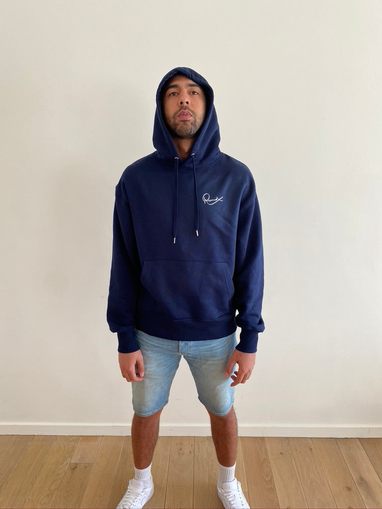 RED - RELAXED HOODIE SWEATSHIRT RENAIX LOGO