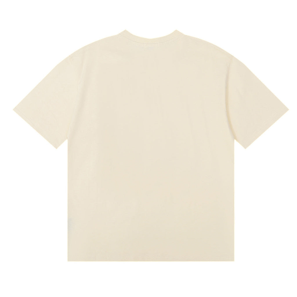 Rhude T-shirts International Racing Team Simple Cotton Short Sleeve Men and Women