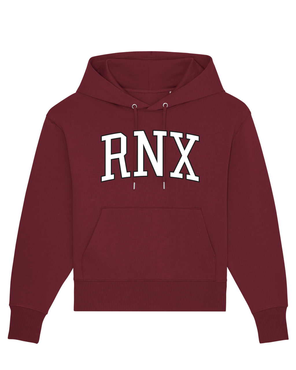 BIG RNX BURGUNDY OVERSIZED HOODIE