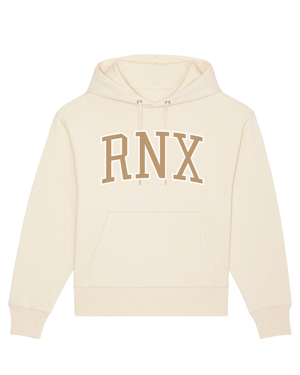 BIG RNX NATURAL RAW OVERSIZED HOODIE