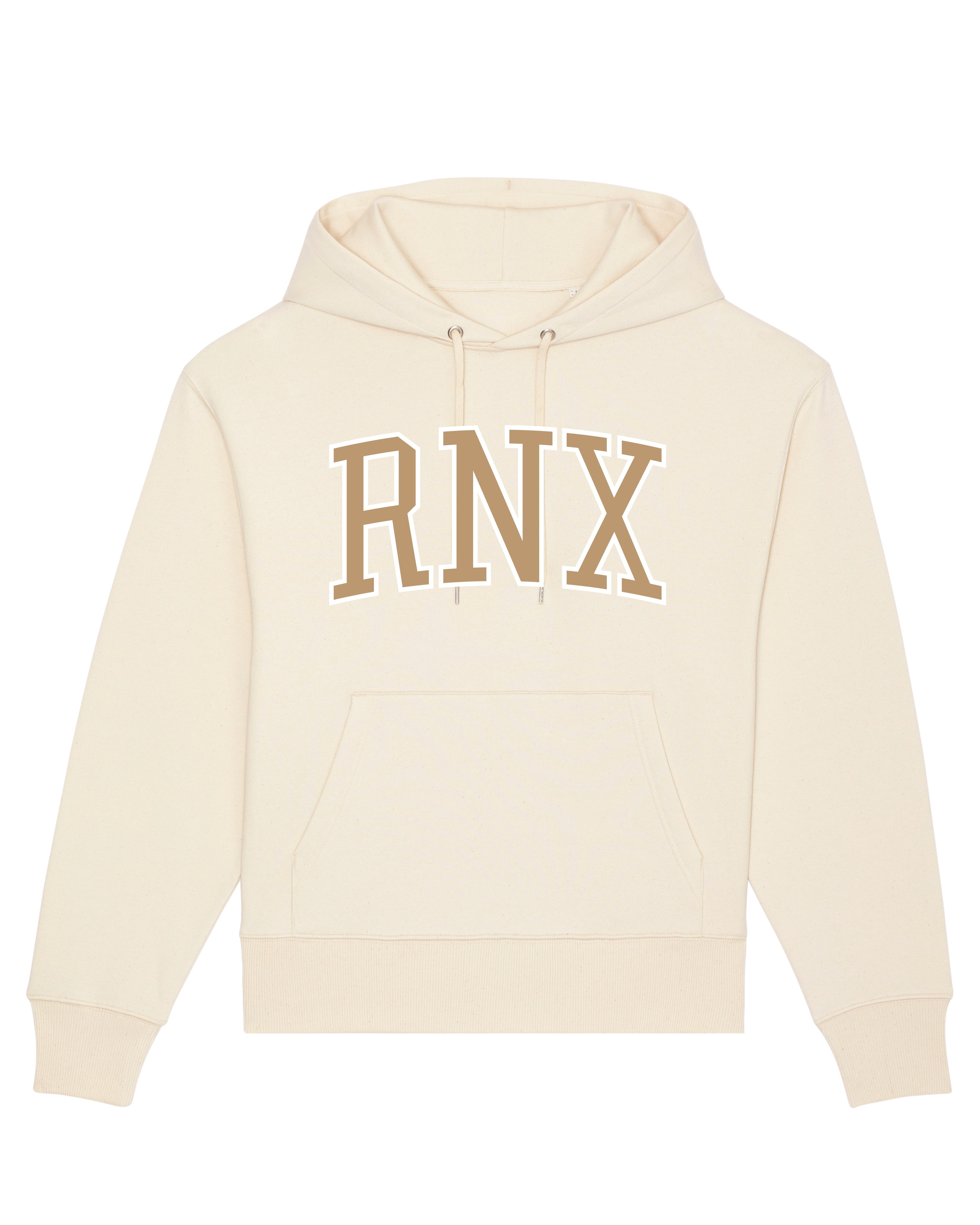BIG RNX NATURAL RAW OVERSIZED HOODIE