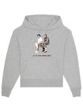 HEATHER GREY - RELAXED HOODIE SWEATSHIRT