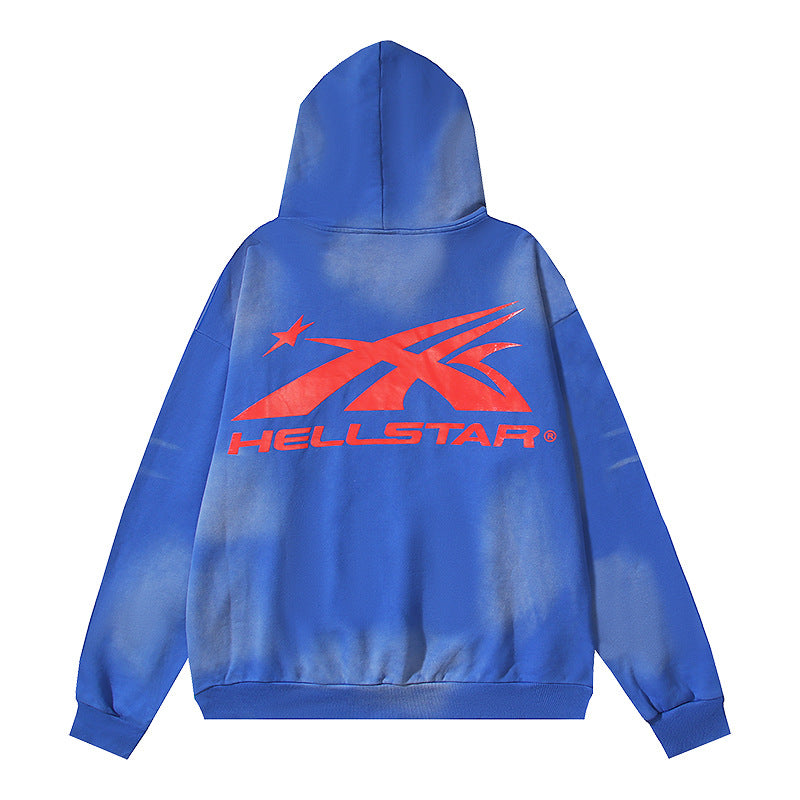 Hellstar Hoodie & Pants Wash Water Make Old Hoodies Sweater Trousers