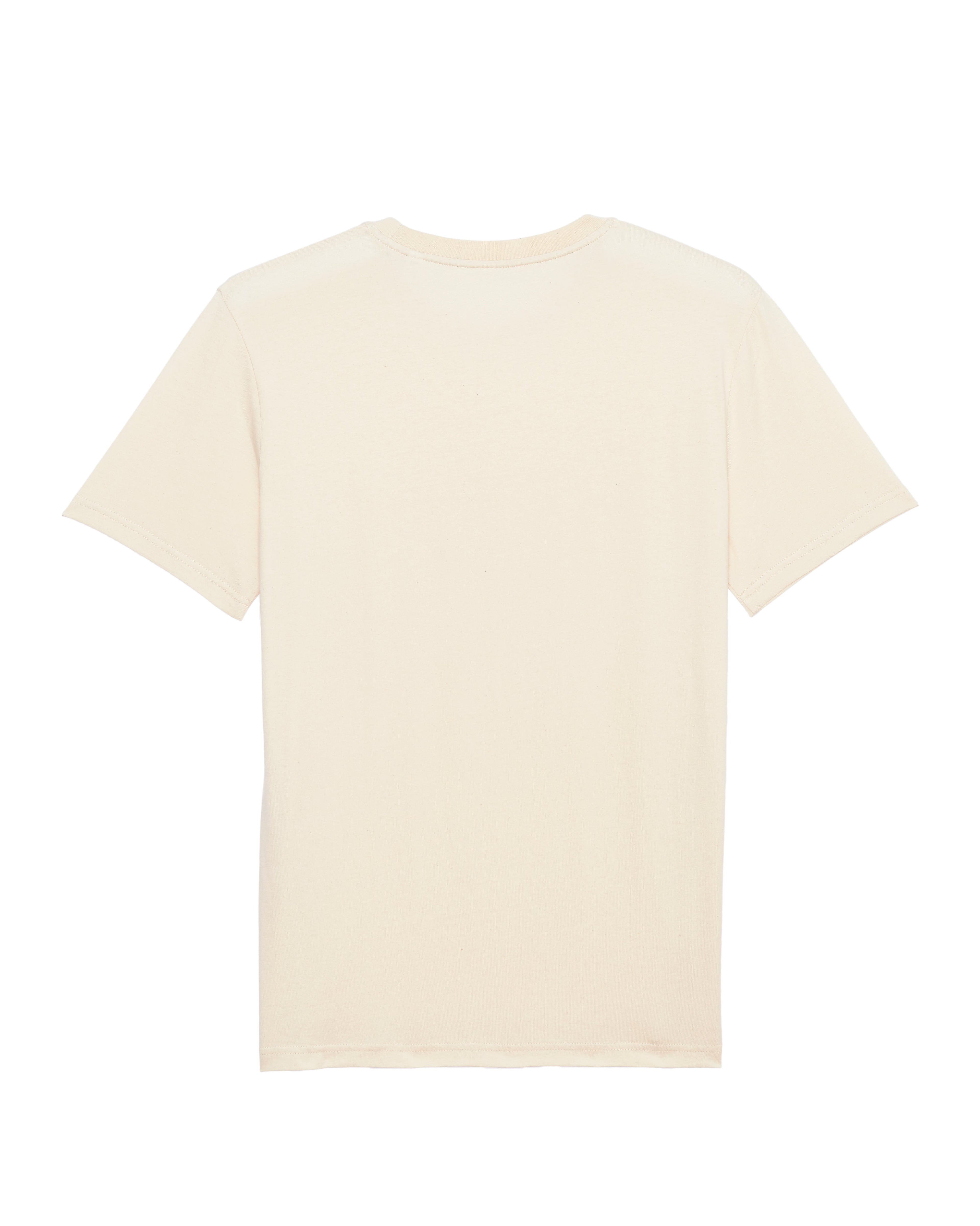 NATURAL RAW - STRAIGHT FIT T-SHIRT - RENAIX LOGO