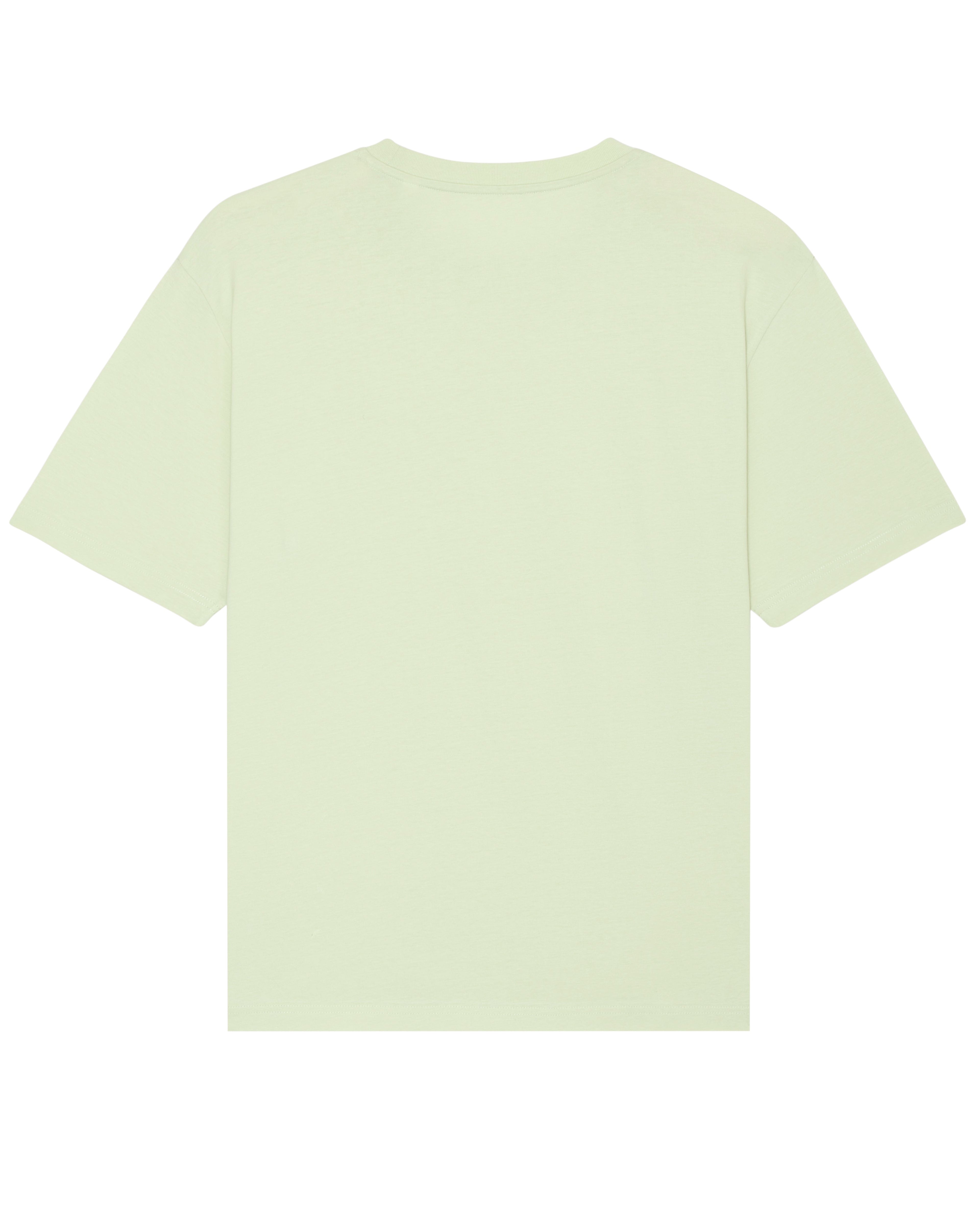 STEM GREEN BOX-FIT T-SHIRT - RENAIX LOGO