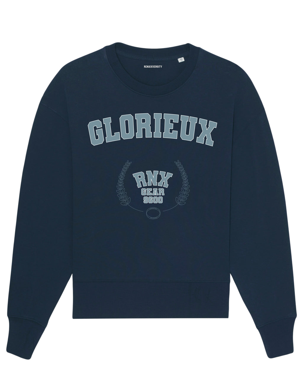 FRENCH NAVY GLORIEUX OVERSIZED SWEATER