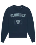FRENCH NAVY GLORIEUX OVERSIZED SWEATER