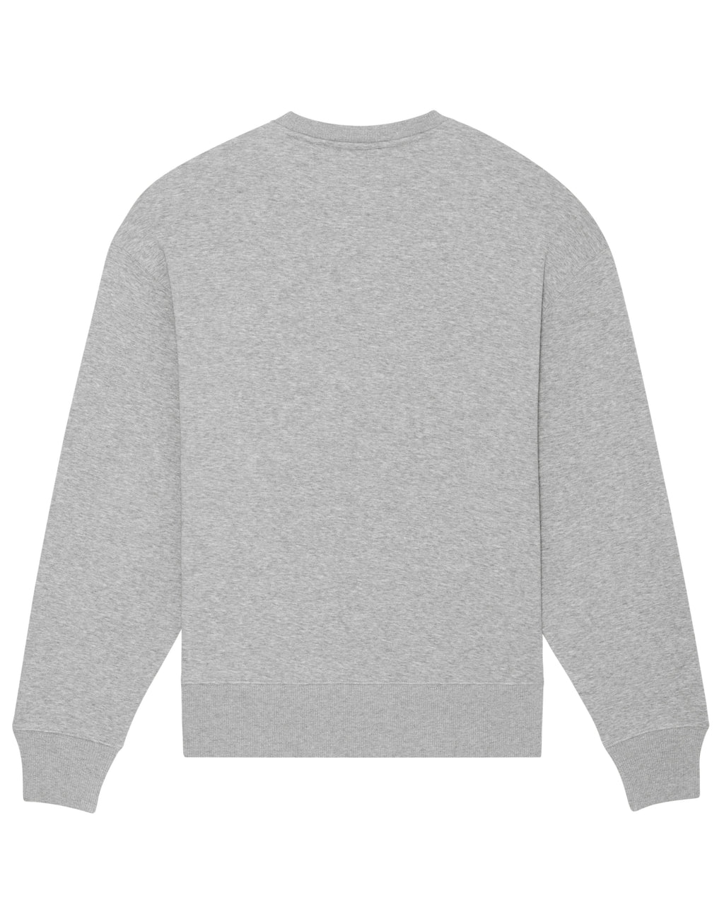 HEATHER GREY DECROLY OVERSIZED SWEATER