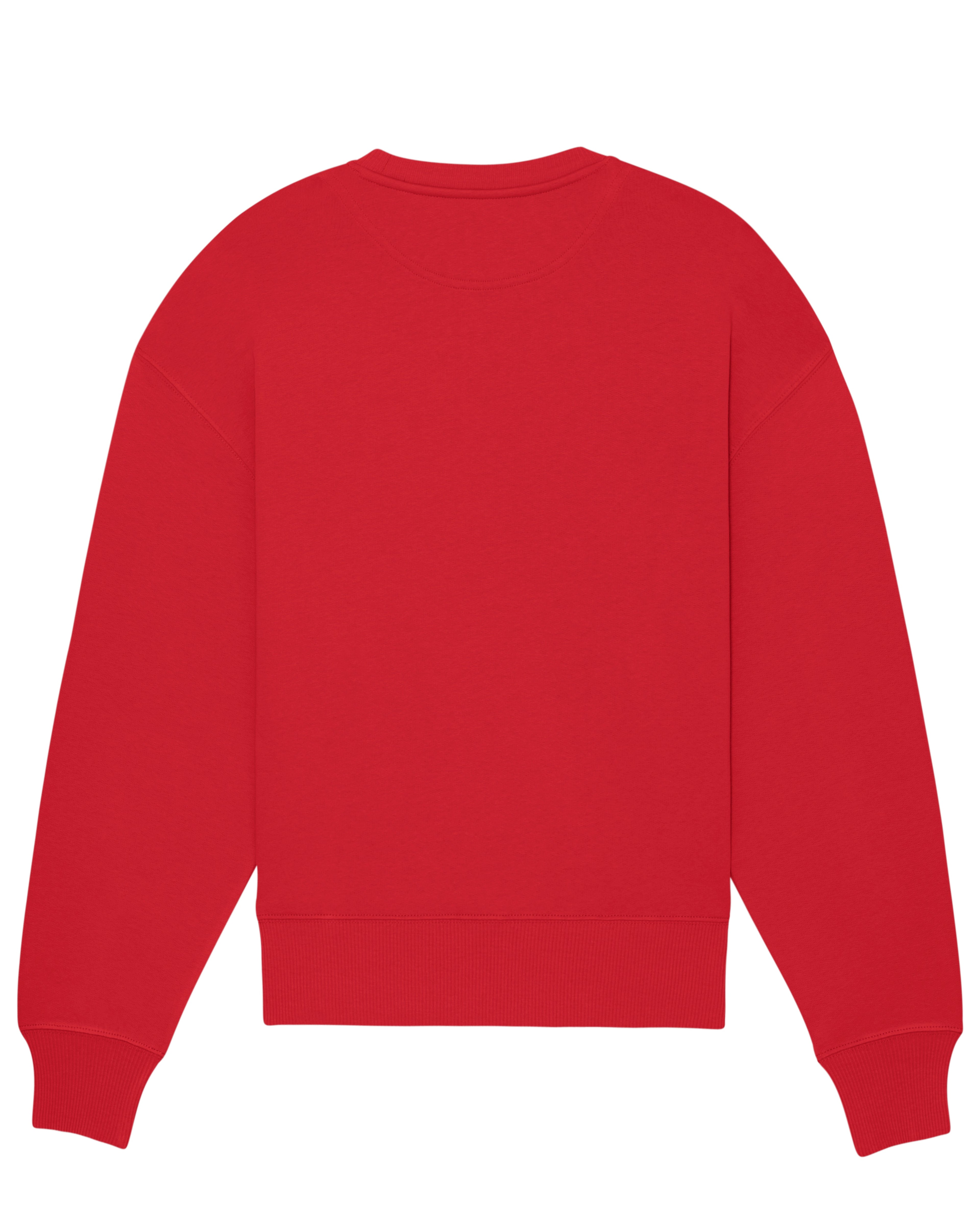 RED GLORIEUX OVERSIZED SWEATER