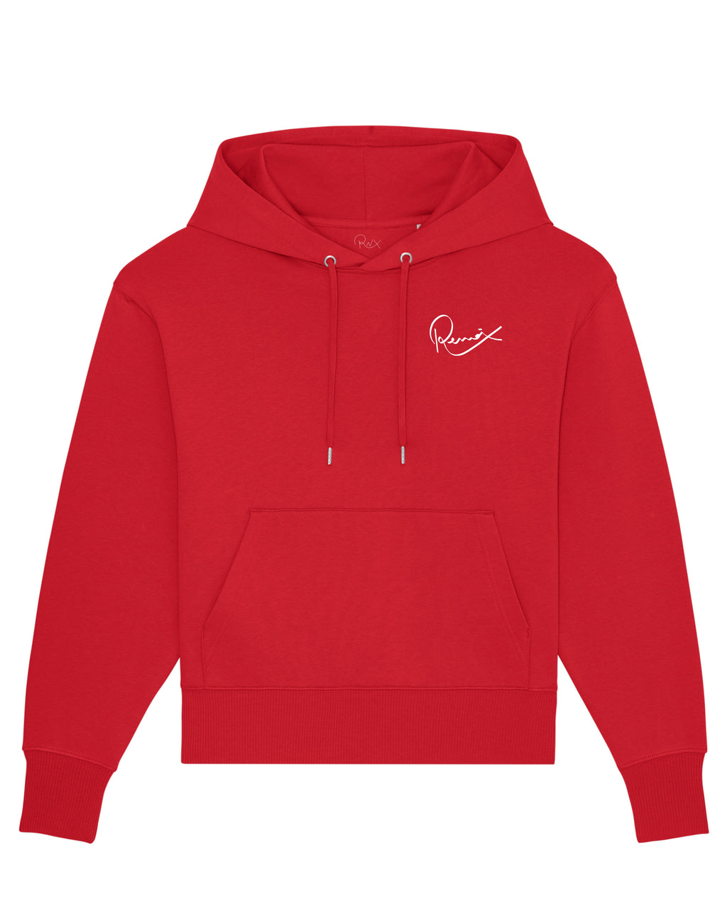 RED - RELAXED HOODIE SWEATSHIRT RENAIX LOGO